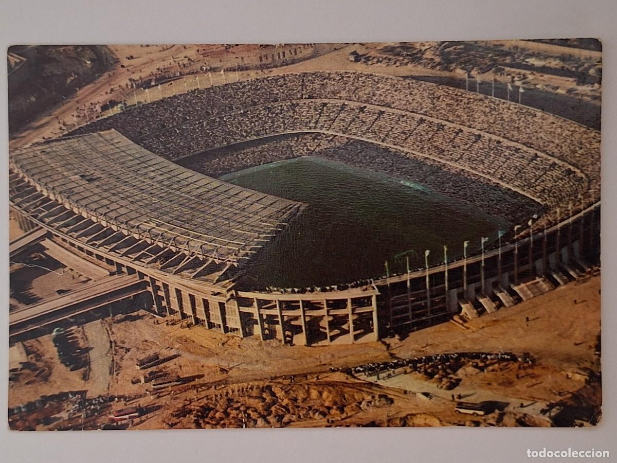 Postales: TARJETA POSTAL BARCELONA VISTA AEREA ESTADIO DEL CLUB FUTBOL BARCELONA RV-3130