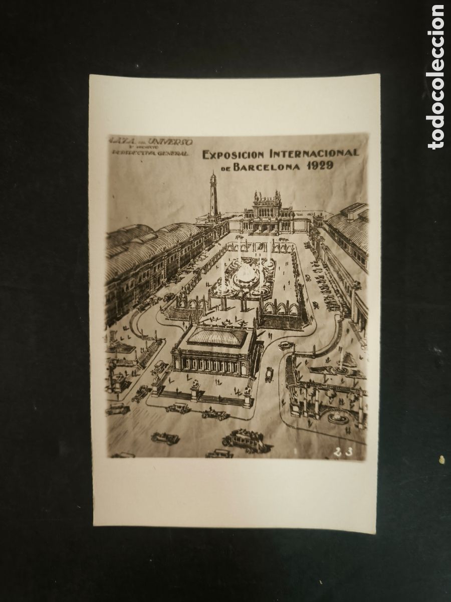 Postales: Postal Exposici&oacute;n internacional de Barcelona 1929.
