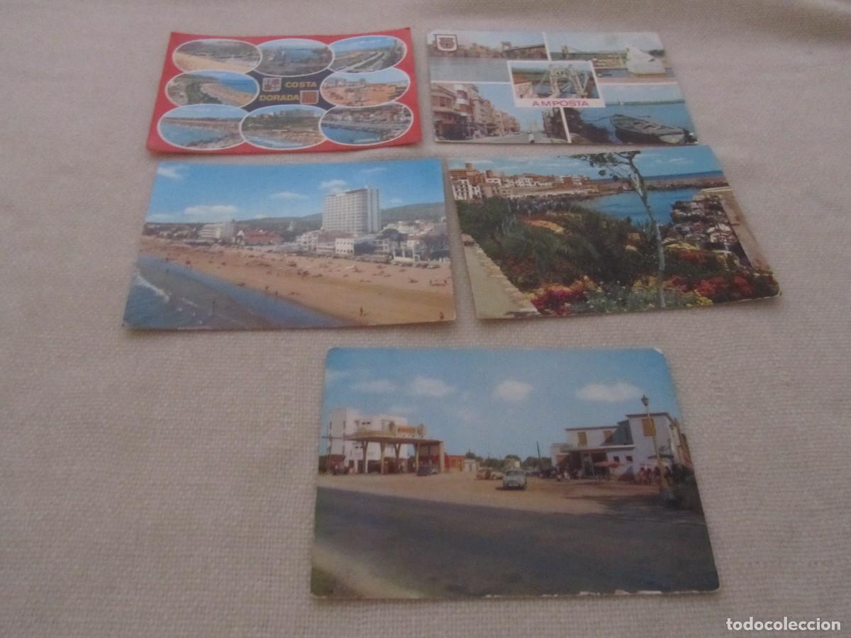 Postales: TORREDEMBARRA,COMARRUGA,AMPOSTA,VILASECA,L&acute;AMETLLA DE MAR,L&acute;AMPOLLA,CALAFAT,CAMBRILS, POSTALES