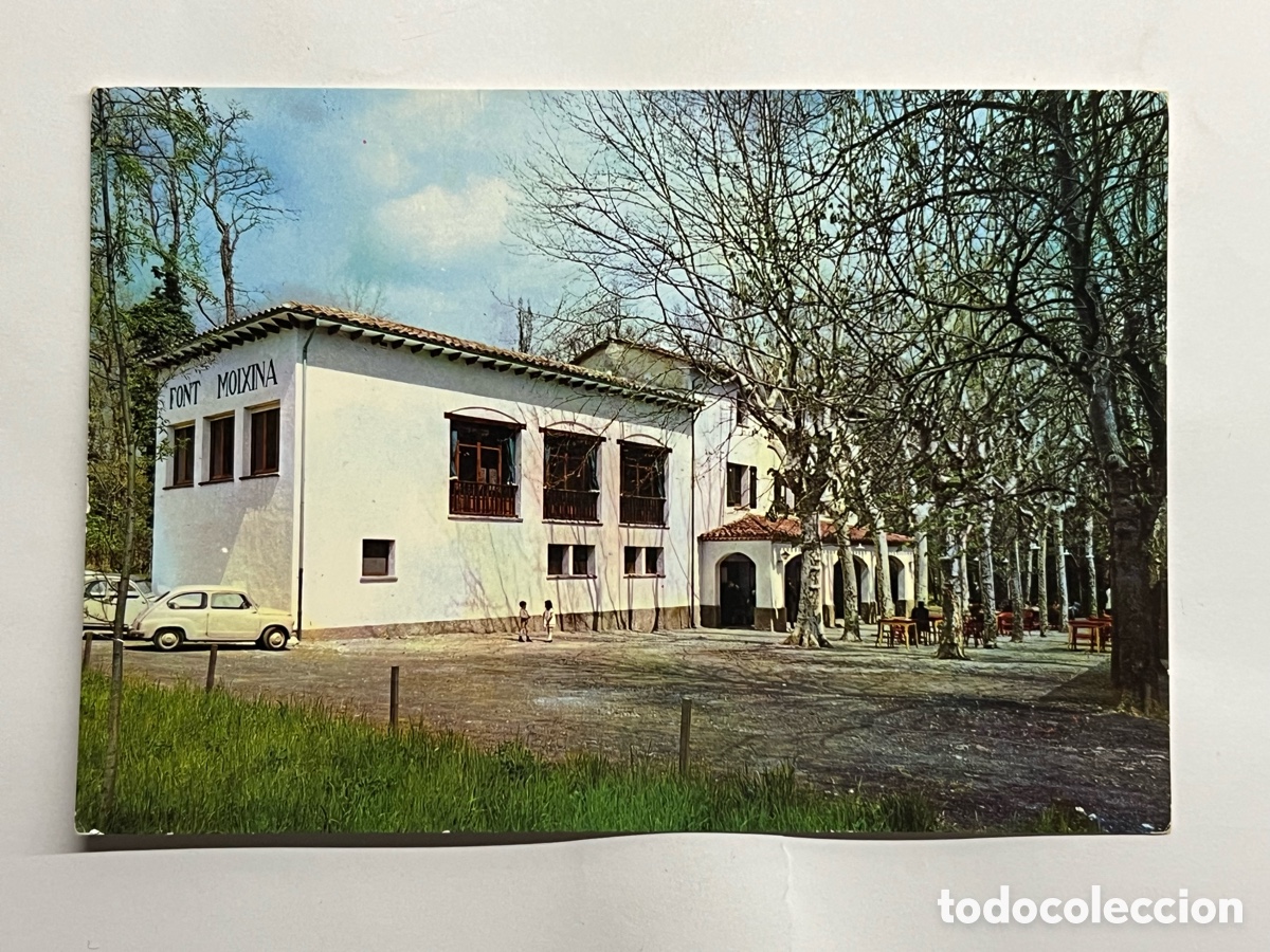 Postales: OLOT (GIRONA) Postal HOSTAL FONT MOIXINA (a.1966) S/C