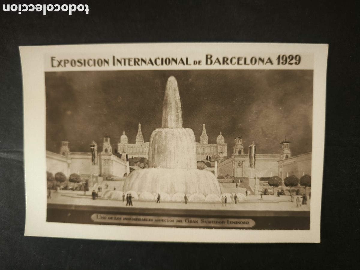 Postales: Postal Exposici&oacute;n internacional de Barcelona 1929.