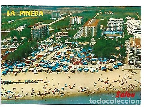 Postales: PLAYA - BEACH.- &rdquo; LA PINEDA &rdquo;, SALOU / TARRAGONA