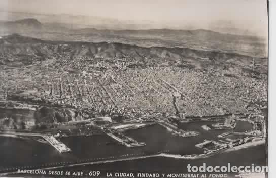 Postales: BARCELONA SIN ESCRIBIR VISTA DESDE EL AIRE