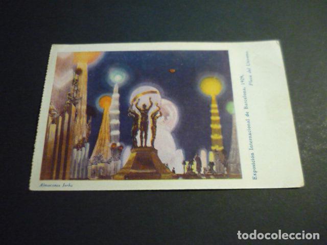 Postais: BARCELONA EXPOSICION INTERNACIONAL 1929 PLAZA DEL UNIVERSO