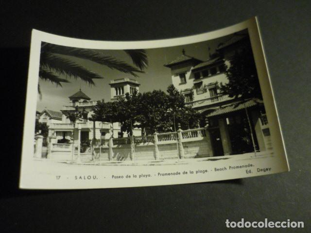 Postcards: SALOU TARRAGONA PASEO DE LA PLAYA