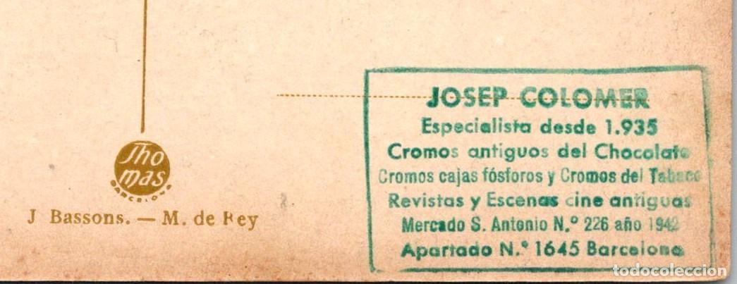Postales: Begas 7- Creu del Bou - Thomas 8251- J. Bassons- 136x88mm- Sello Josep Colomer, Mercado San Antonio