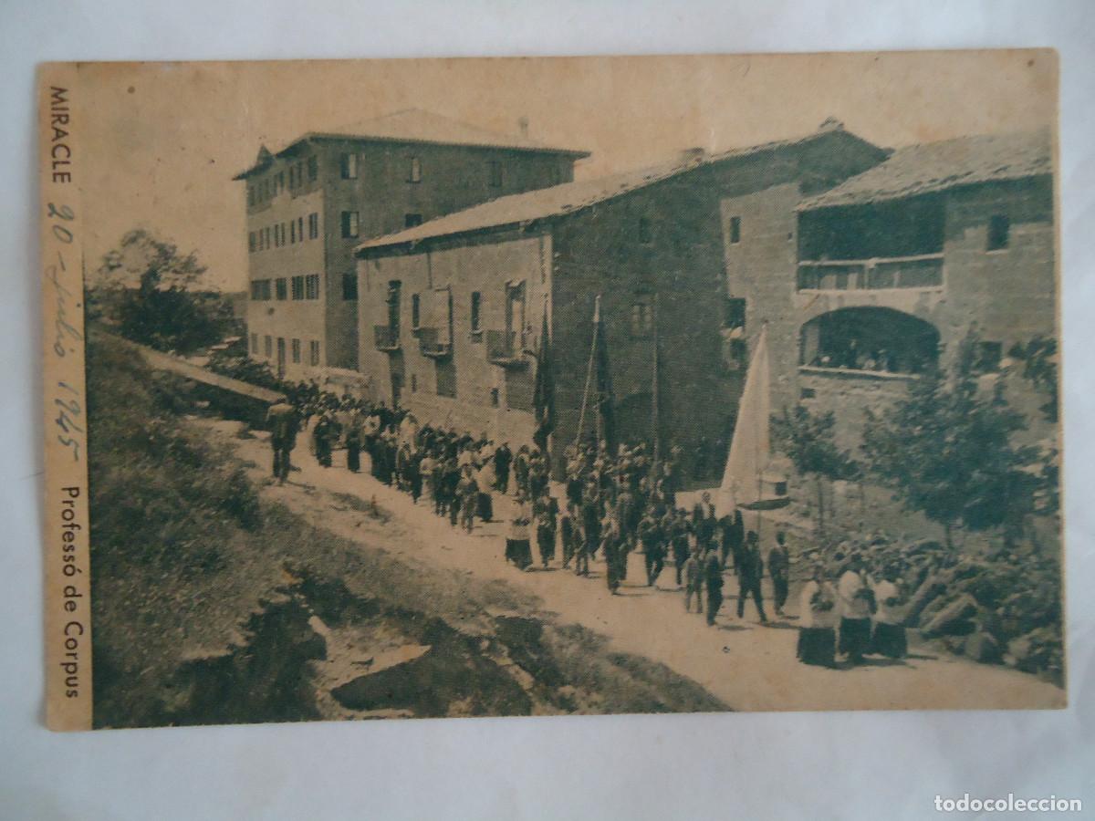 Cartoline: POSTAL DE MIRACLE, PROCESION DEL CORPUS. 1945. PP -13