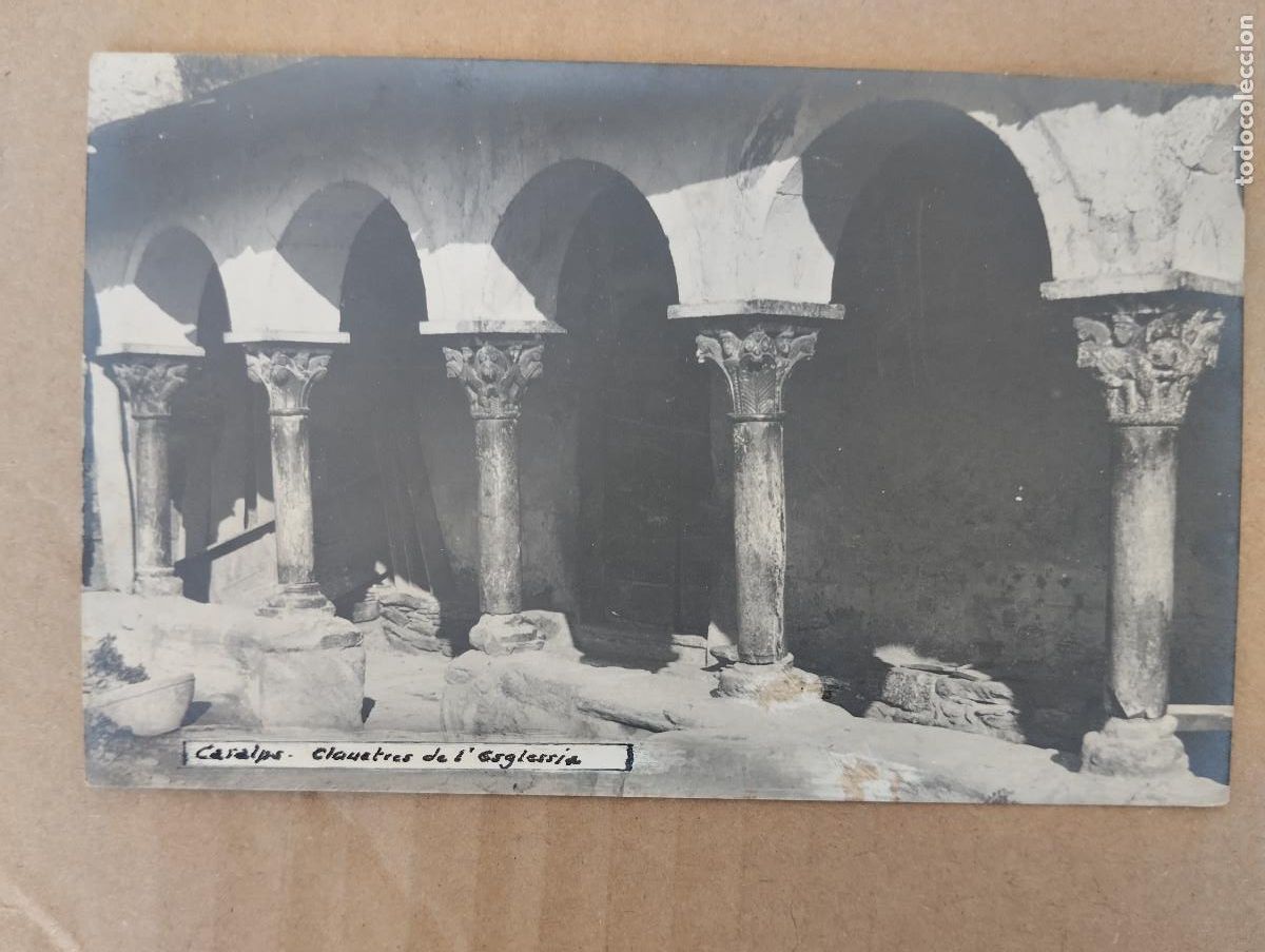 Postales: POSTAL FOTOGRAFICA NURIA CARALPS CLAUSTROS IGLESIA