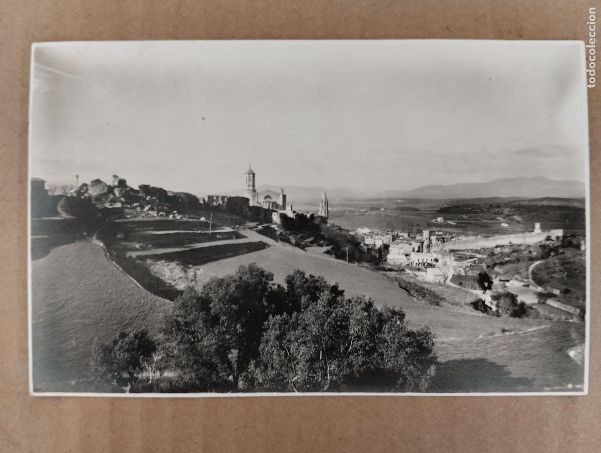 Postkarten: FOTOGRAFIA ANTIGUA TAMA&Ntilde;O POSTAL SAN PERE DE GALLIGANS GIRONA