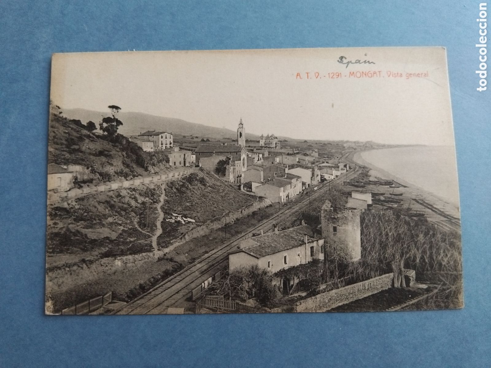 Postales: Postal Mongat. Vista general