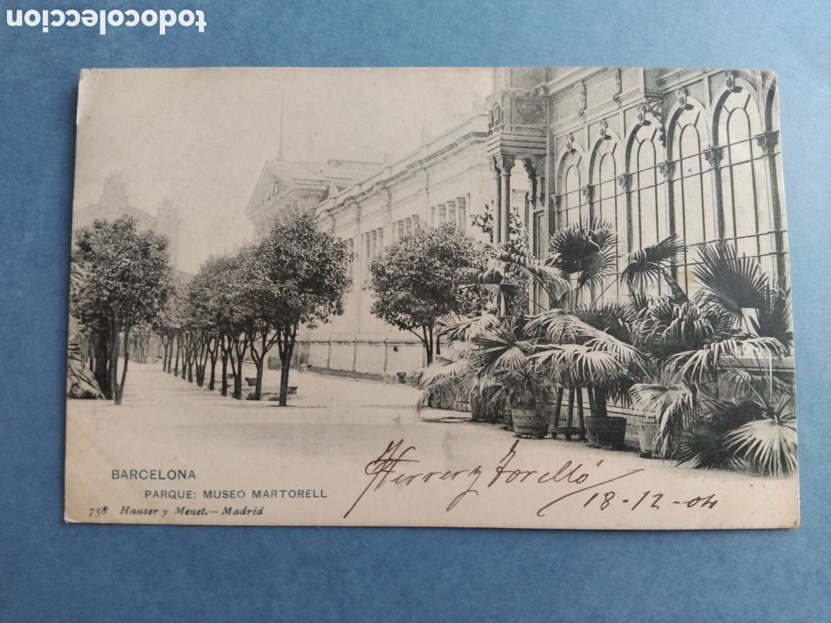 Postales: Postal Barcelona. Museo Martorell