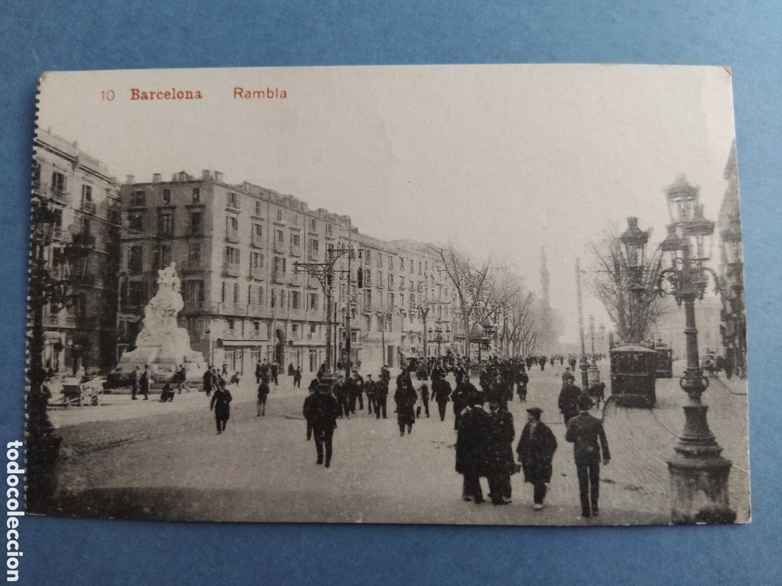 Postales: Postal Barcelona. Rambla