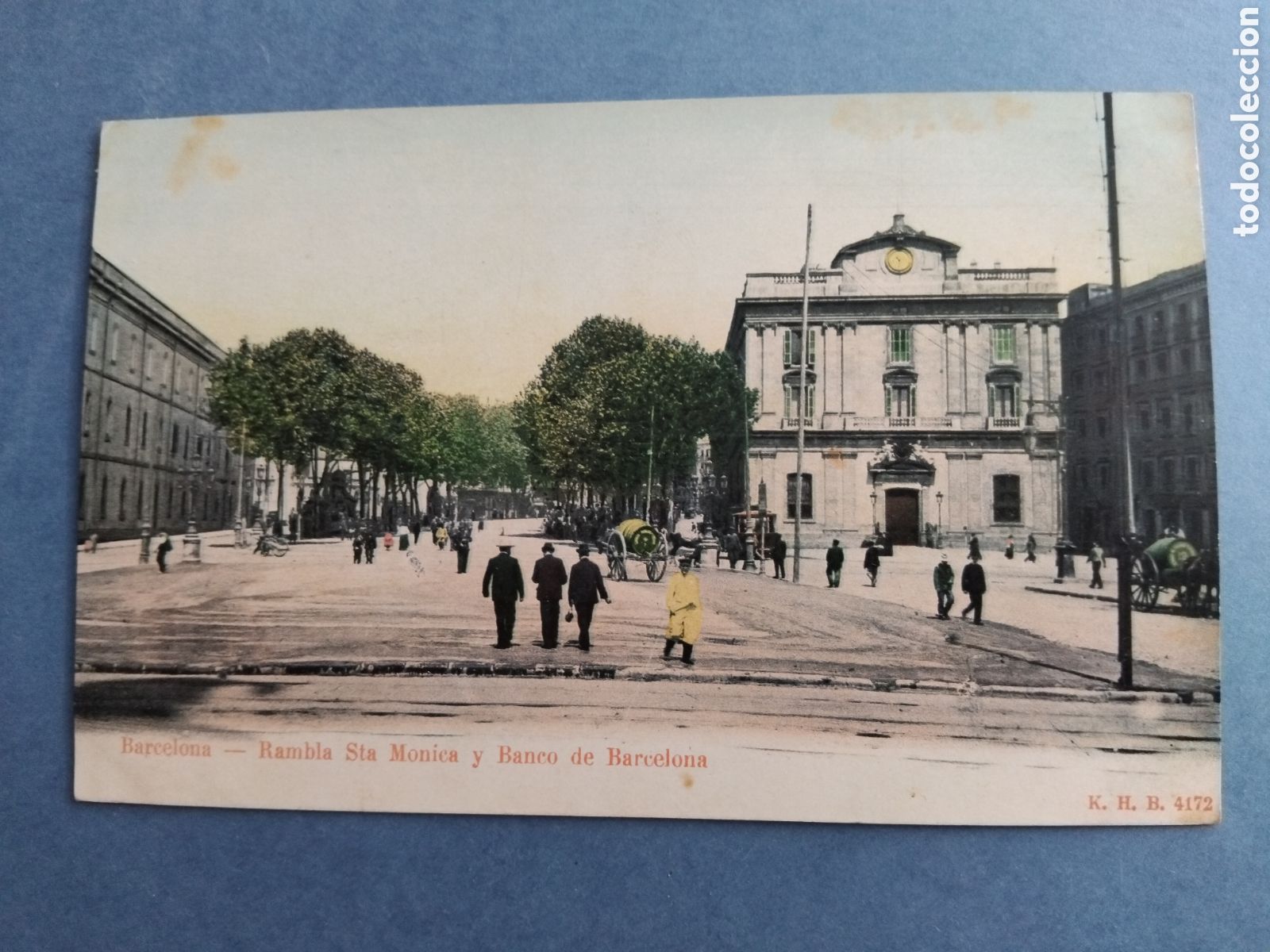 Postales: Postal Barcelona. Rambla sta. M&oacute;nica