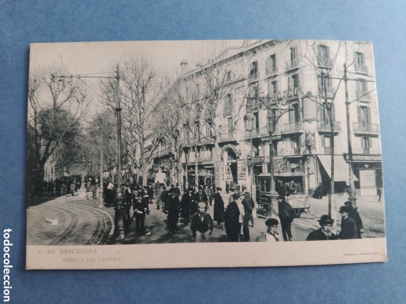 Postales: Postal Barcelona. Rambla del Centro
