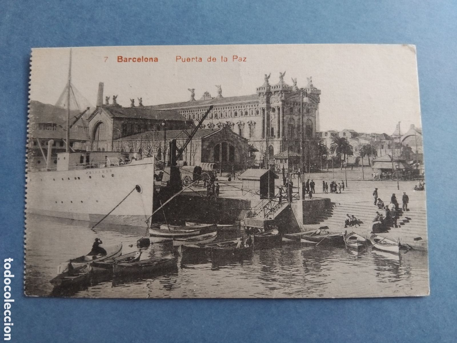 Postales: Postal Barcelona. Puerta de la Paz