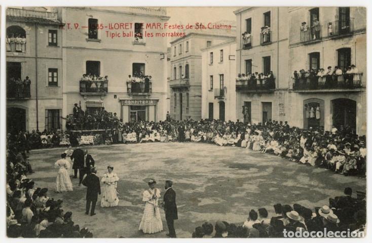Postales: a11400 Lloret De Mar Festes De Santya Cristina Tipic Ball De Les Morfratxes Atv N&ordm;1585 circulada