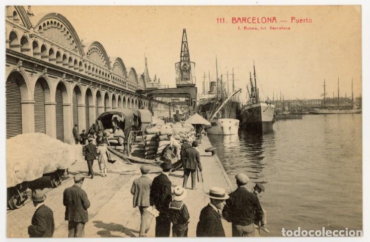 Postales: a11418 Barcelona Puerto Roisin N&ordm;111 sc animada