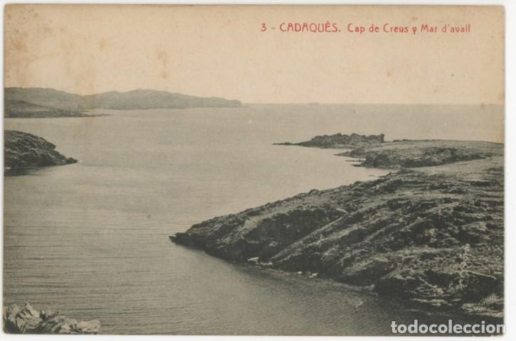 Postales: a11436 7792 Cadaques Cap De Creus Y Mar D'avall Thomas N&ordm;3 sc