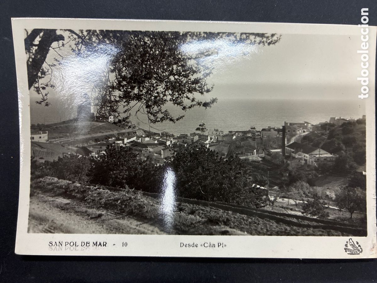 Postales: POSTAL SANT POL DE MAR DESDE CAN PI SIN CIRCULAR