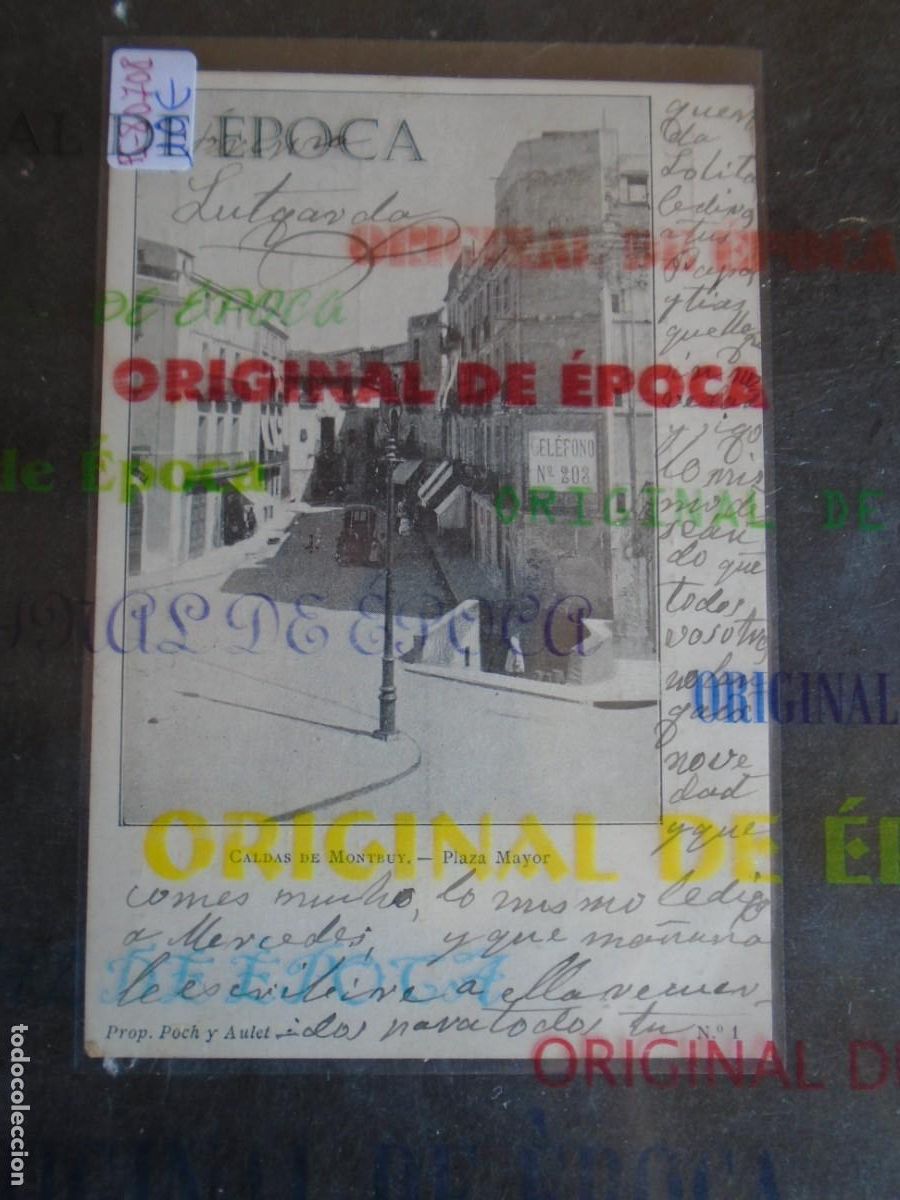 Postales: (PS-80708)POSTAL DE CALDAS DE MONTBUI-PLAZA MAYOR