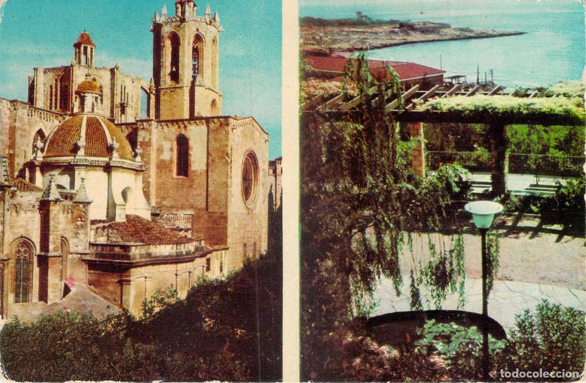 Postales: Postal de Tarragona con Vistas de la Catedral y Jardines