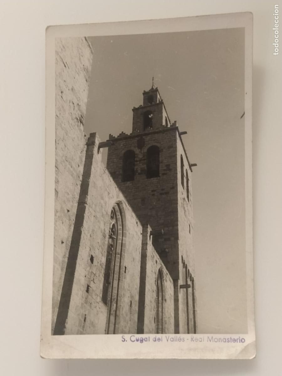 Postales: SANT CUGAT DEL VALLES - REAL MONASTERIO - FOTOGRAFICA - POSTAL ANTIGUA (116.713)