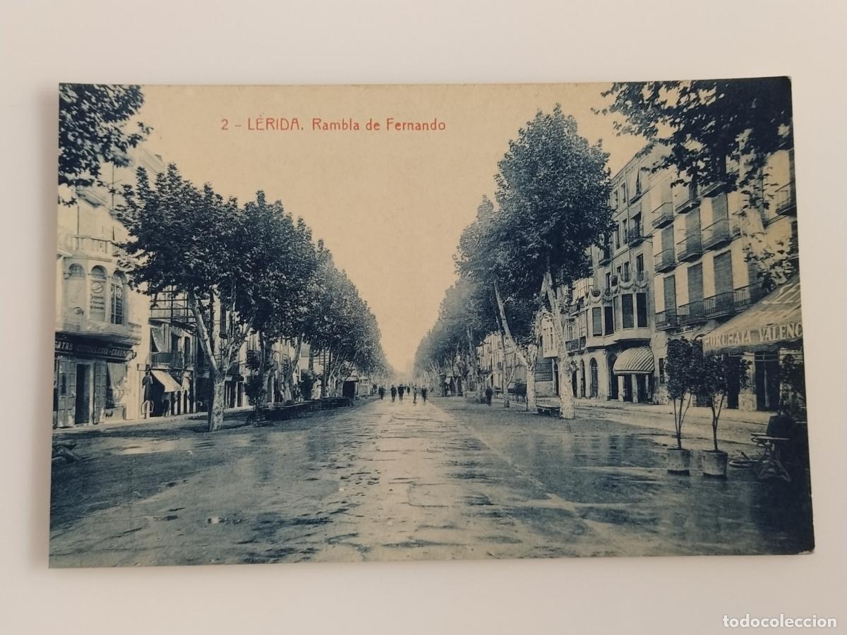 Postales: LLEIDA - RAMBLA DE FERNANDO - THOMAS - 2 - POSTAL ANTIGUA (116.723)