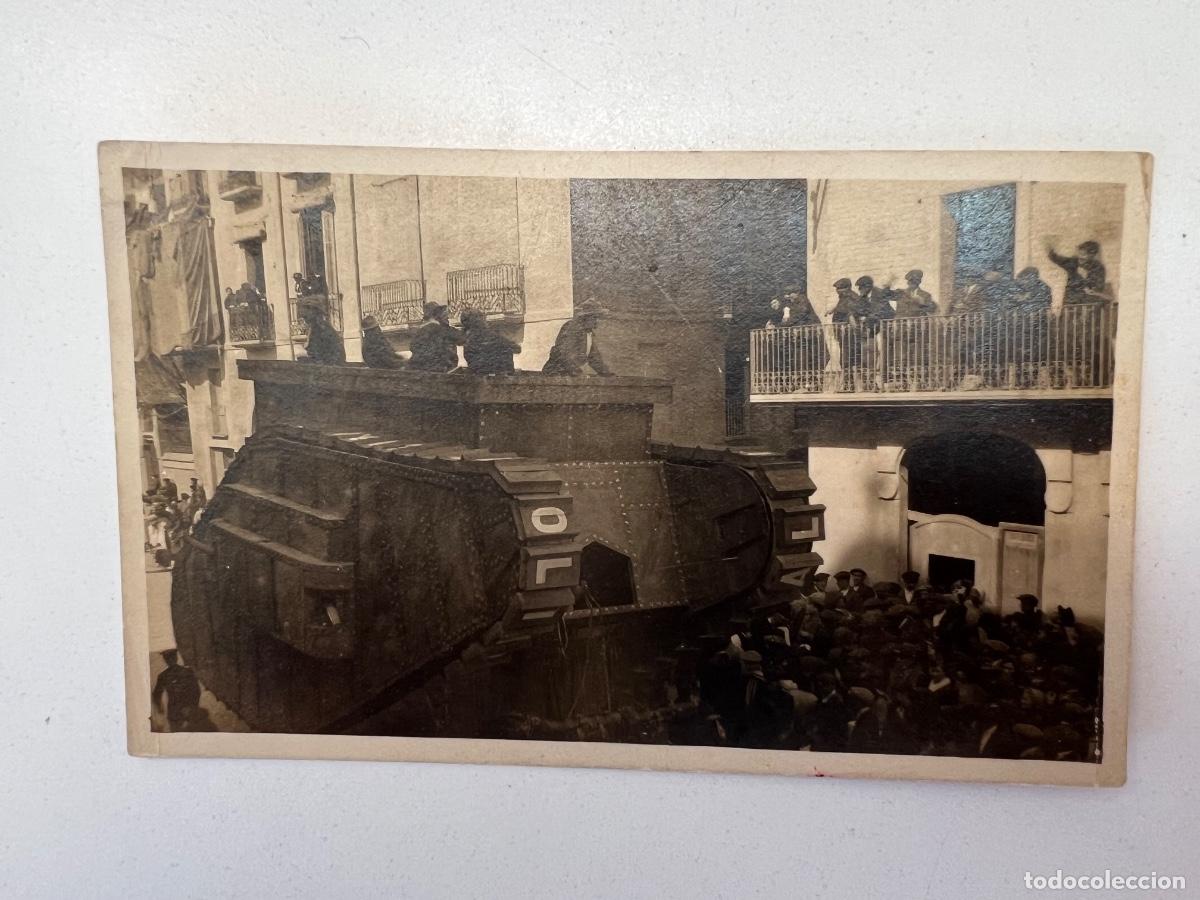 Postcards: REUS POSTAL ORIGINAL CARVANAL 1919 TANQUE SOCIEDAD EL OLIMPO