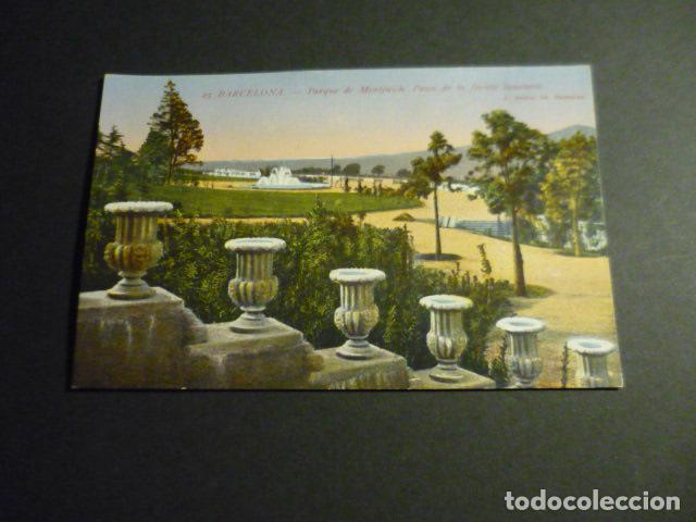 Postales: BARCELONA PARQUE DE MONTJUICH PASEO DE LA FUENTE LUMINOSA