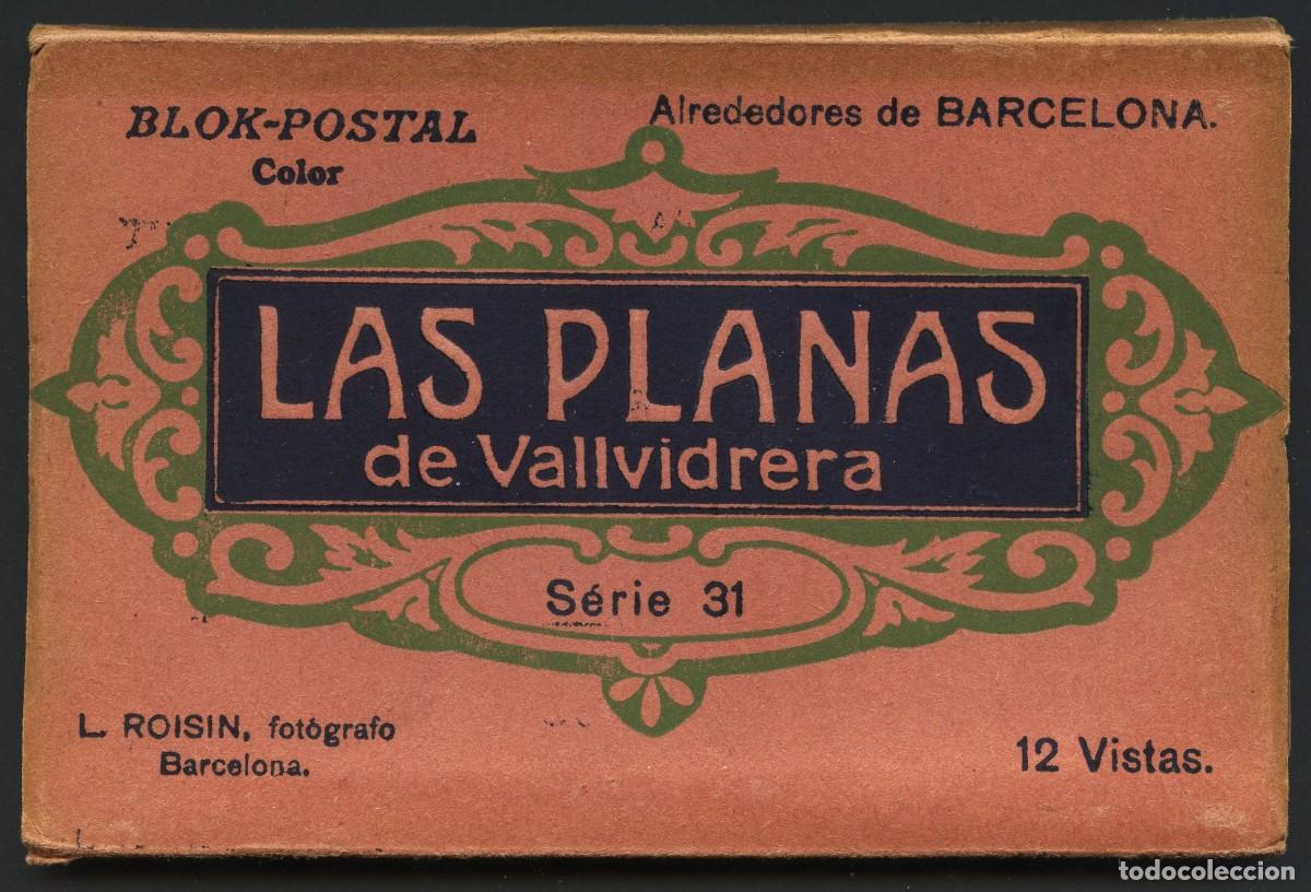 Cartoline: TARJETA POSTAL, BLOC 12 POSTALES, LAS PLANAS DE VALLVIDRERA, L. ROISIN