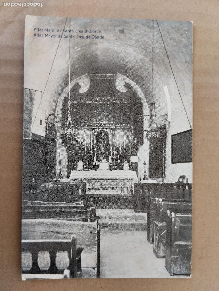 Cartoline: SANTA CREU D`OLORDE ALTAR MAYOR