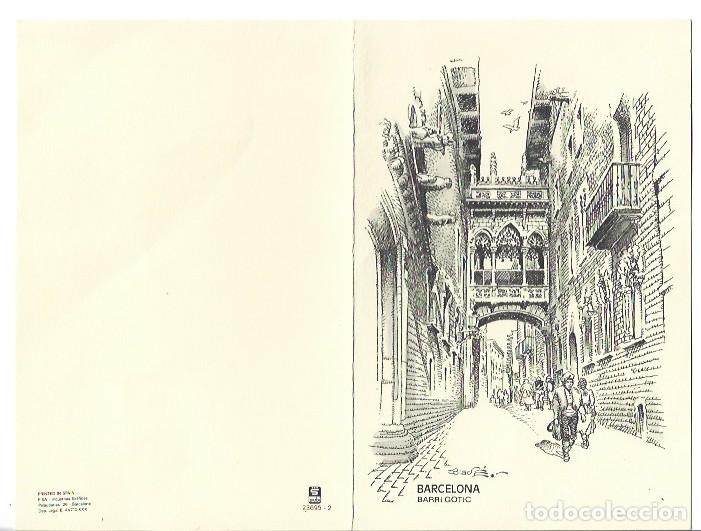 Postales: BARRI GOTIC.- BARCELONA - Foto 1