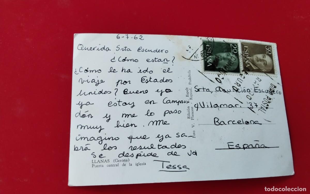 Postales: LLANARS , POSTAL ANTIGUA , BLANCO Y NEGRO - Foto 3