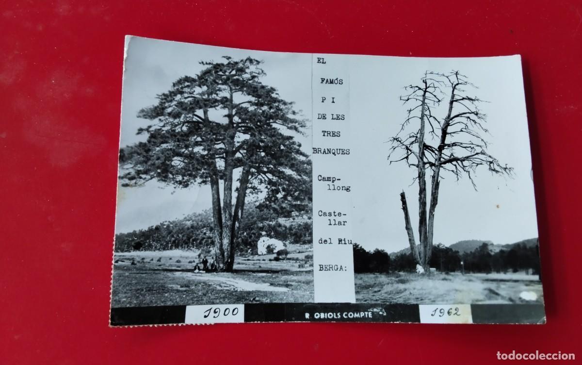 Postales: BERGA , POSTAL ANTIGUA , BLANCO Y NEGRO - Foto 2