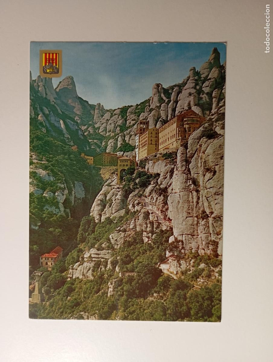 Postales: POSTAL DE MONTSERRAT. MONASTERIO. TDKP30G