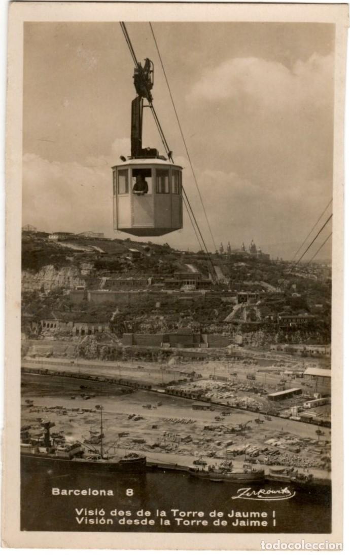 Postales: BONITA POSTAL - BARCELONA - VISION DESDE LA TORRE DE JAIME I - ZERKOWITZ