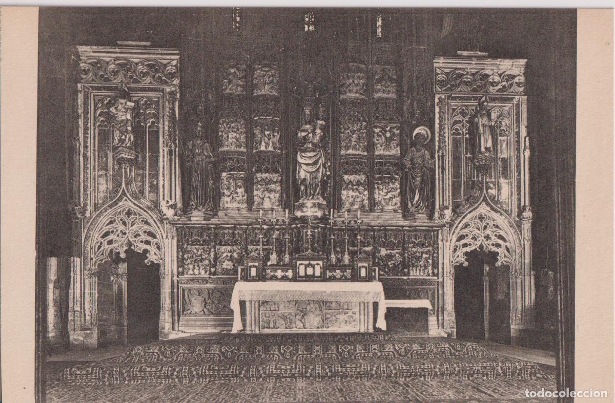Postales: TARRAGONA, CATEDRAL, ALTAR MAYOR - R.GABRIEL GIBERT - L.ROISIN FOT - S/C