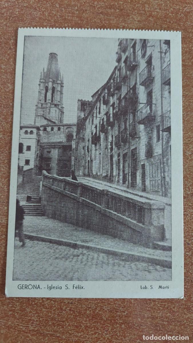Postales: Postal Gerona Iglesia San Felix