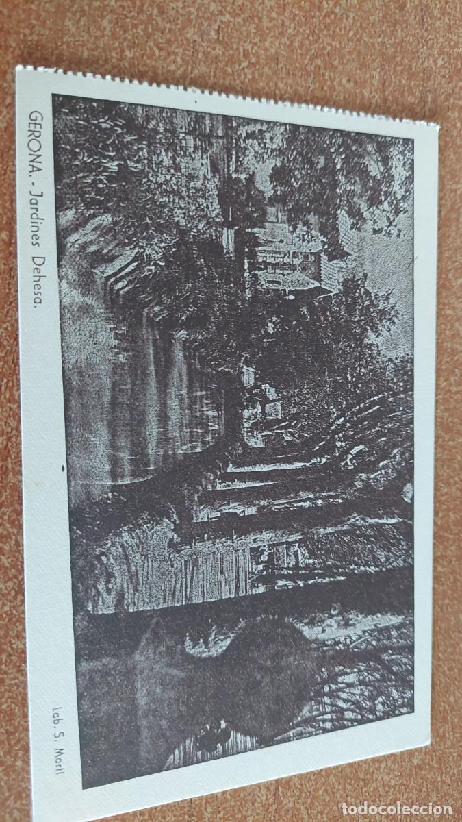 Postales: Postal Gerona Jardines Dehesa