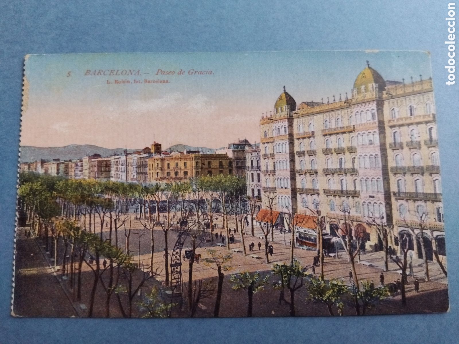 Postales: Postal Barcelona. Paseo de Gracia