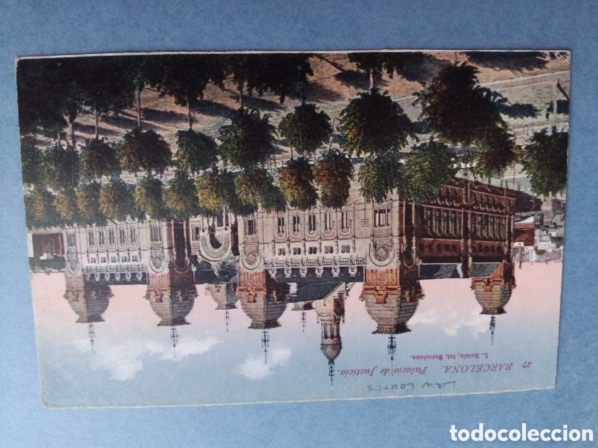 Postales: Postal Barcelona. Palacio de Justicia