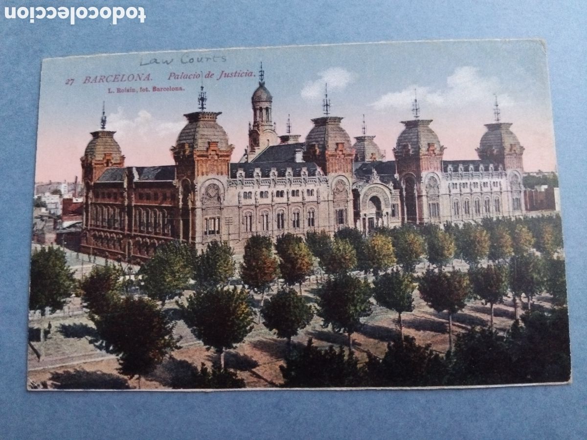 Postales: Postal Barcelona. Palacio de Justicia
