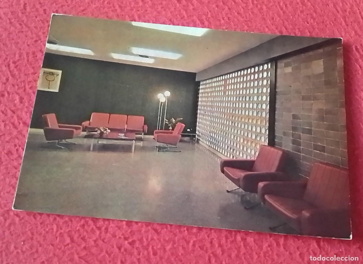 Postales: ANTIGUA POSTAL RESIDENCIA ESCOLAR BELLOCH SALA DE ESPERA LA ROCA BARCELONA..CAJA AHORROS M. PIEDAD..