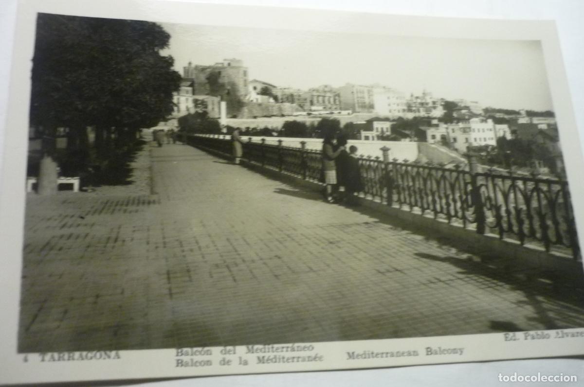 Postales: POSTAL TARRAGONA BALCON MEDITERRANEO CM