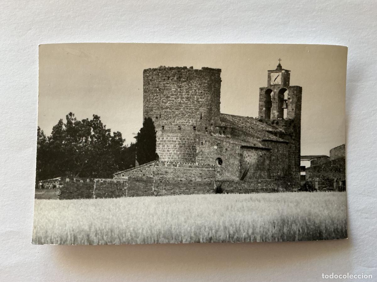 Postkarten: FOTOGRAF&Iacute;A FORMATO POSTAL IGLESIA SANTA MAR&Iacute;A LA TALLADA D&rsquo;EMPORD&Aacute; GERONA GIRONA