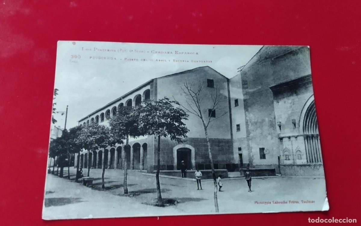 Postales: PUIGCERDA , POSTAL ANTIGUA , BLANCO Y NEGRO