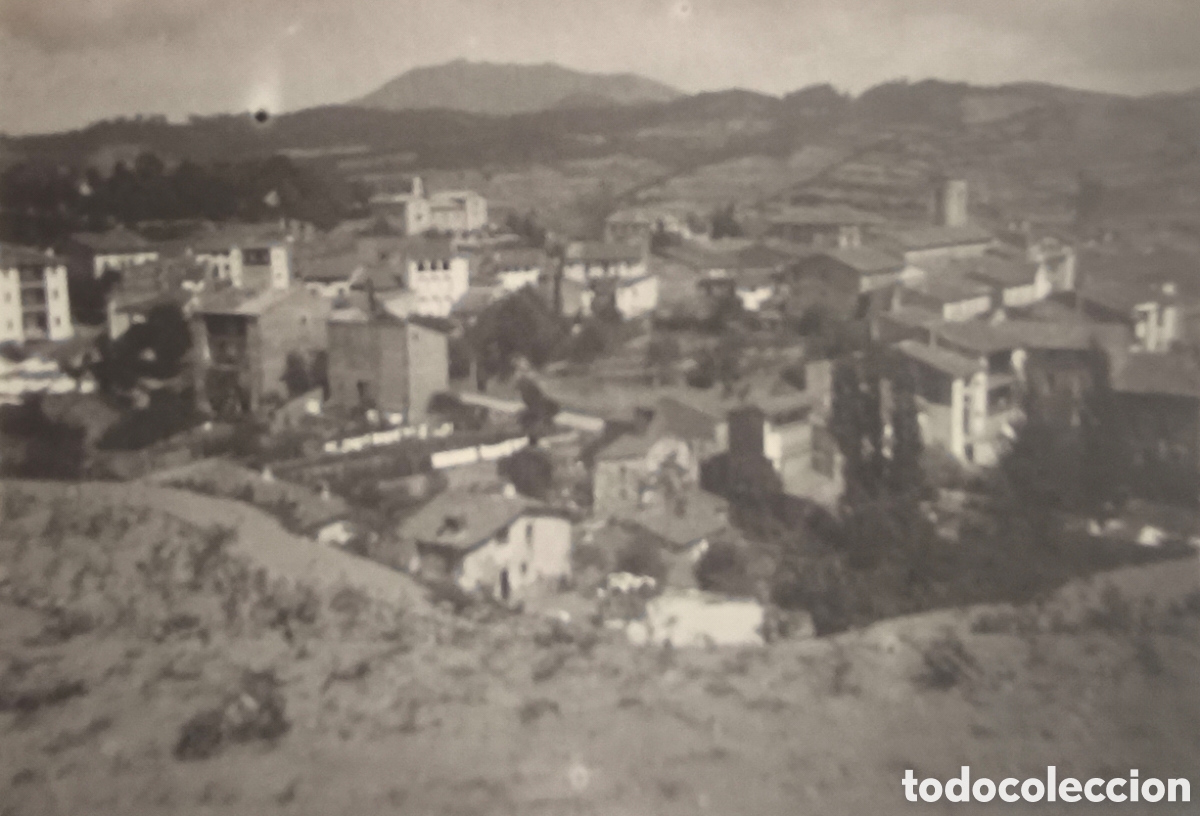 Postales: SANT HILARI SACALM POSTAL FOTOGR&Aacute;FICA LA SELVA GIRONA C. 1920