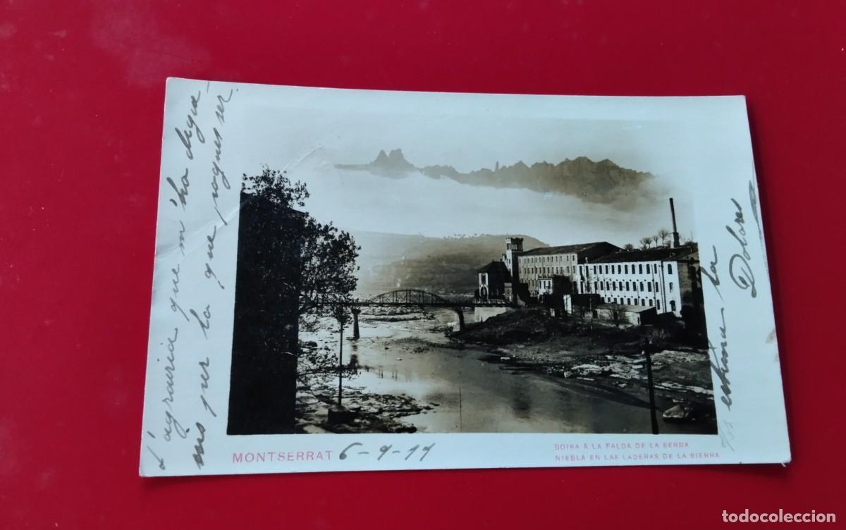 Postales: MONTSERRAT , POSTAL ANTIGUA , BLANCO Y NEGRO