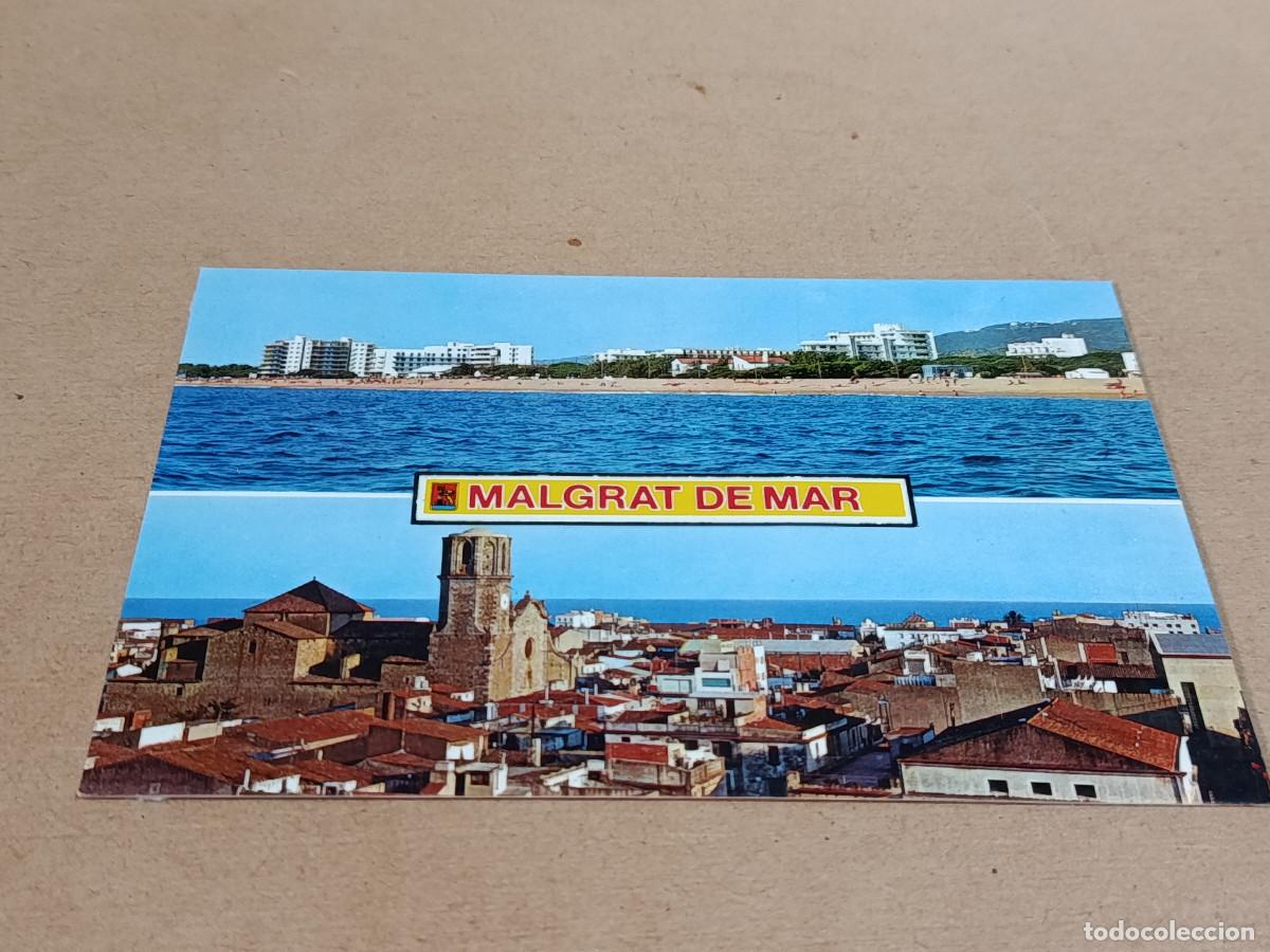 Postales: MARESME - POSTAL MALGRAT DE MAR - DETALLES VISTAS PARCIALES