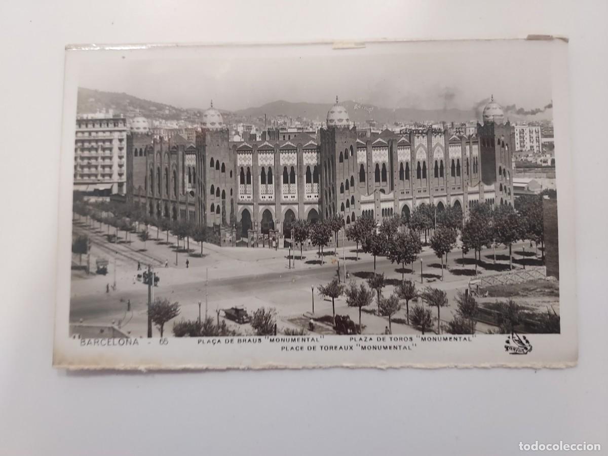 Postales: POSTAL BARCELONA PLAZA DE TOROS MONUMENTAL. SIN CIRCULAR. ORIOL 65